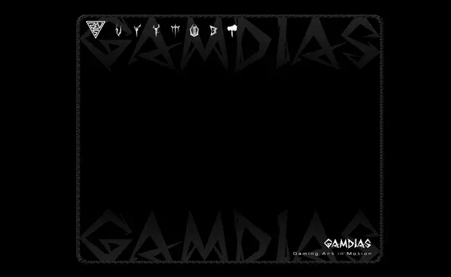 GAMDIAS NYX Black peles paliktnis 275×225 mm Photo 2