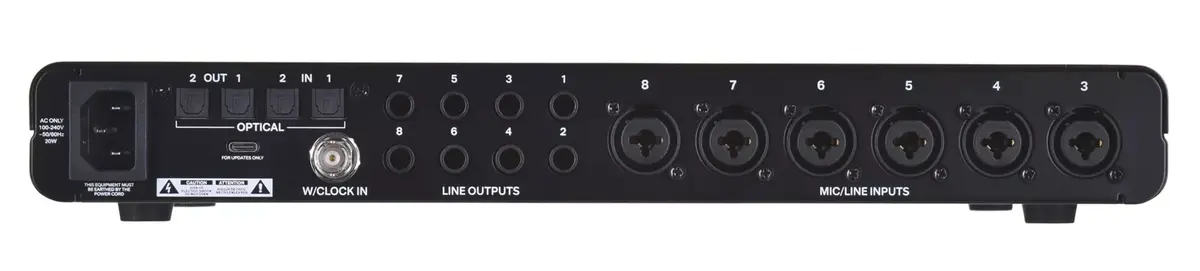 Audient EVO SP8 8-channel microphone preamp Photo 4
