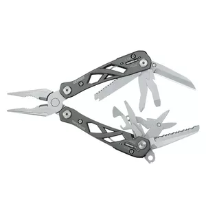Multi-tool Gerber Suspension Grey — compact hand tool with pliers, knife and saw
