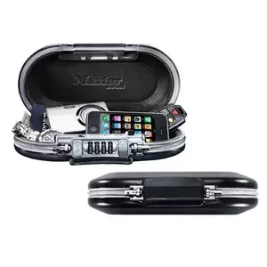 Pārnēsājams seifs MASTER LOCK Safe space small combination lock box with cable