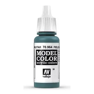 Akrila krāsa VALLEJO 70.964 Field Blue, 17 ml flakons