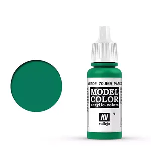 Akrila krāsa VALLEJO 70.969 Park Green Flat, pudele 17 ml, dozatora pudele