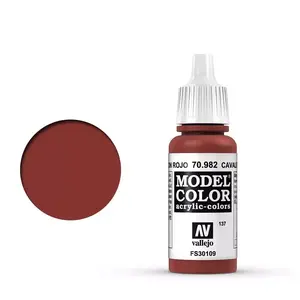 Akrila krāsa VALLEJO 70.982 Brūna 17 ml – šķidra mākslas/miniatūru krāsa