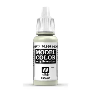 Akrila krāsa VALLEJO 70.986 Brown (Deck Tan) 17 ml pudelē