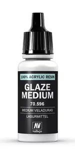 Hobby paint medium additive VALLEJO VALL-70596 17 ml, transparent