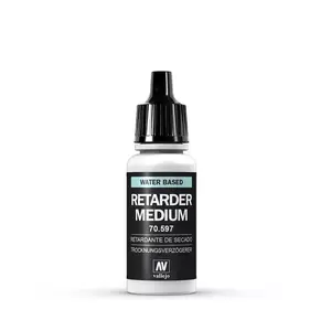 Hobby paint medium/additive VALLEJO 70.597 17 ml, plastic bottle, colour: Black/White