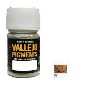 Akrila krāsa Vallejo Rust Colour 73.117 35 ml modeļiem un miniātūrām