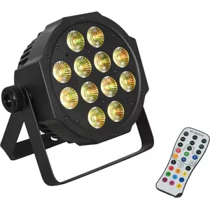 LED floor light EUROLITE SLS-12 QCL 12x4W RGBW — 12x4W RGBW fixtures, QCL LEDs