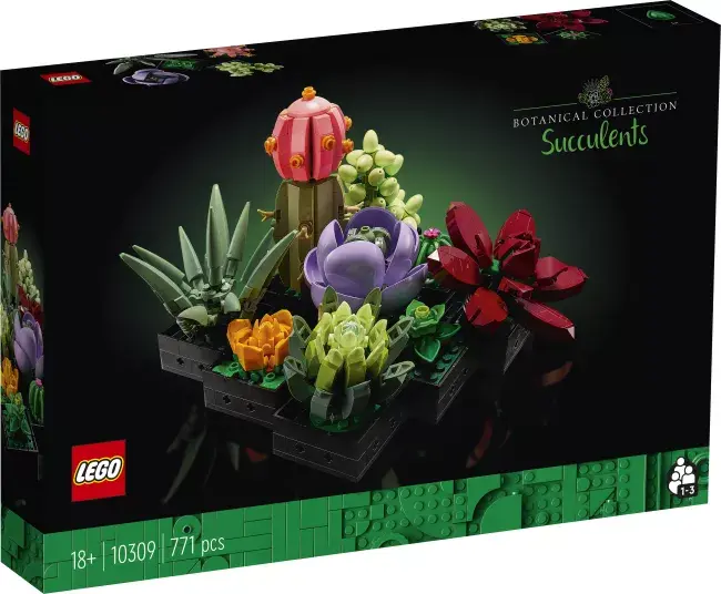 LEGO Creator Expert 10309 Succulent Plant set Photo 2