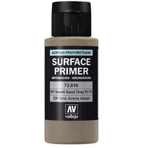 Acrylic paint VALLEJO 73.614 Grey 17 ml bottle (IDF Israeli Sand Grey)