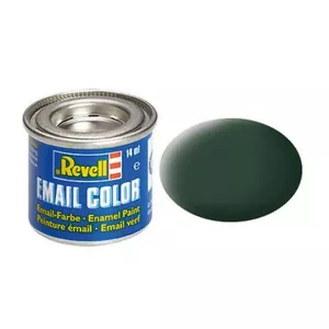 Revell Dark green, mat RAF 14 ml-tin