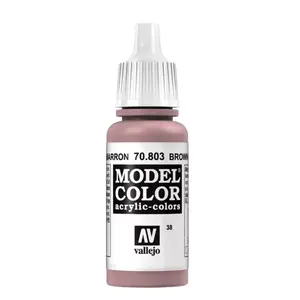 Akrila krāsa VALLEJO 70.803 Rose (Brown Rose), pudele 17 ml