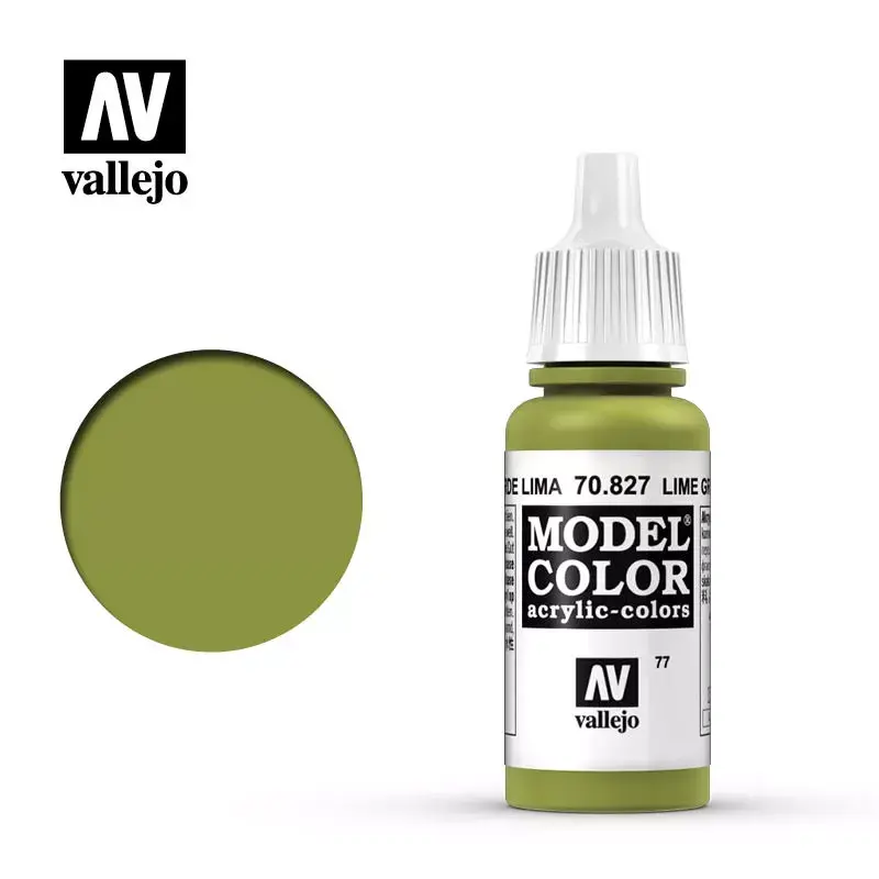 Акриловая краска VALLEJO 70.827 Lime Green 17 мл Photo 2