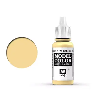 Akrila krāsa VALLEJO 70.858 Yellow 17 ml — mākslas/modelēšanas, šķidra