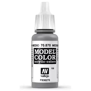 Akrila krāsa Vallejo 70.870 Medium Sea Grey, flakons 17 ml