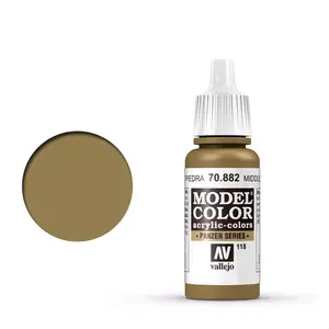 Acrylic paint VALLEJO 70.882 — Yellow, 17 ml (single bottle)