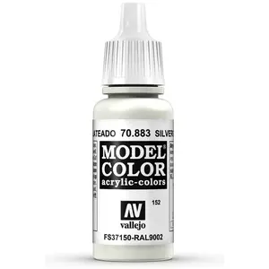 Acrylic paint VALLEJO 70.883 Silver (17 ml) – bottle dispenser