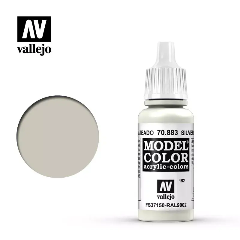 Akrila krāsa VALLEJO 70.883 Sudraba 17 ml Photo 2