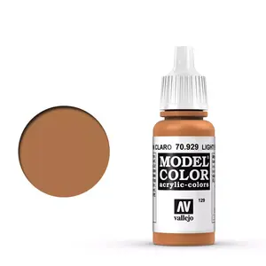 Akrila krāsa VALLEJO 70.929 Light Brown, pudelīte 17 ml