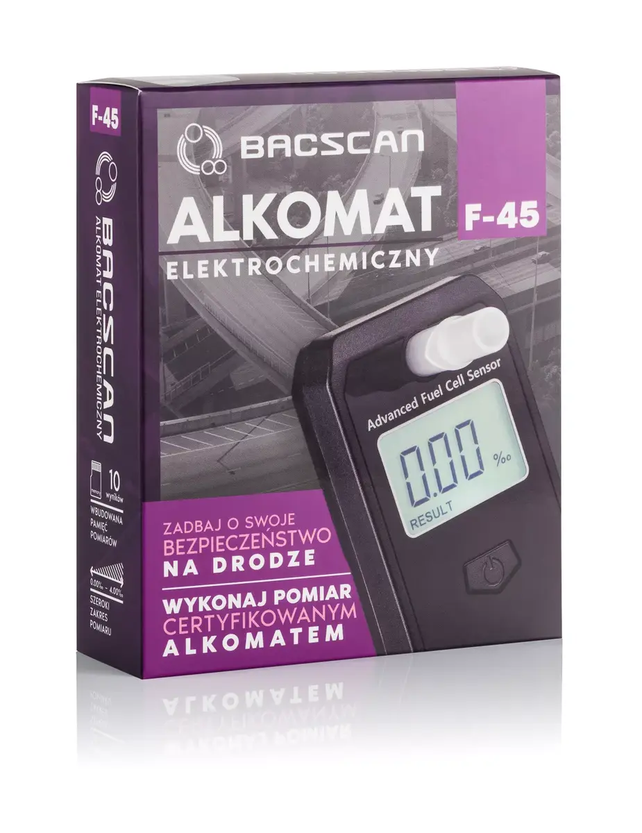 Алкотестер BACscan F-45 Photo 3