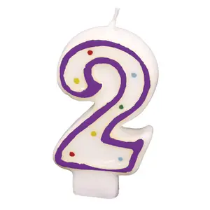 Party decoration AMSCAN 550282 multicolour birthday ornament, height 73 mm, 1 pc