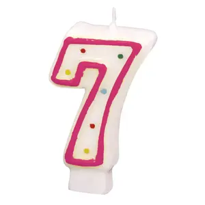 Party decoration AMSCAN 550287 — multicolour birthday ornament, height 73 mm, 1 pc