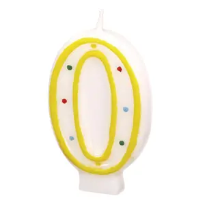 Party decoration AMSCAN 550290 multicolour birthday hanging ornament, height 73 mm, 1 pc