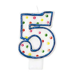Party favour AMSCAN AEGINT176005 — wax toy set, white and multicolour, for ages 3+, package 75×20×145 mm