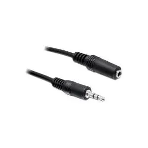 Аудиокабель DeLOCK 3.5mm - 3.5mm 5m Черный