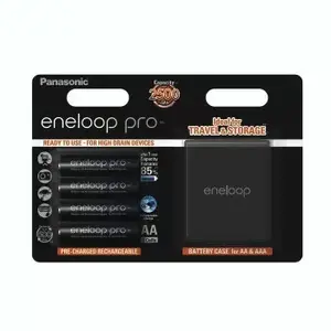 Rechargeable AA Battery Panasonic ENELOOP BK-3HCDEC4BE 2500 mAh — 4 pcs