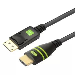 DisplayPort to HDMI Cable Converter Techly ICOC DSP-H-020 2m