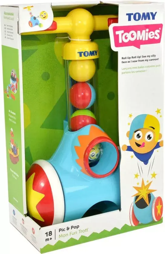 TOMY Pic Pop motorikas rotaļlieta Photo 2