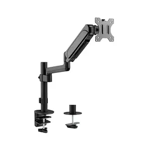 Monitor mount GEMBIRD MA-DA1P-01 — 1-arm desk mount for 17"–32" screens, VESA 75x75–100x100, max load 9 kg, black
