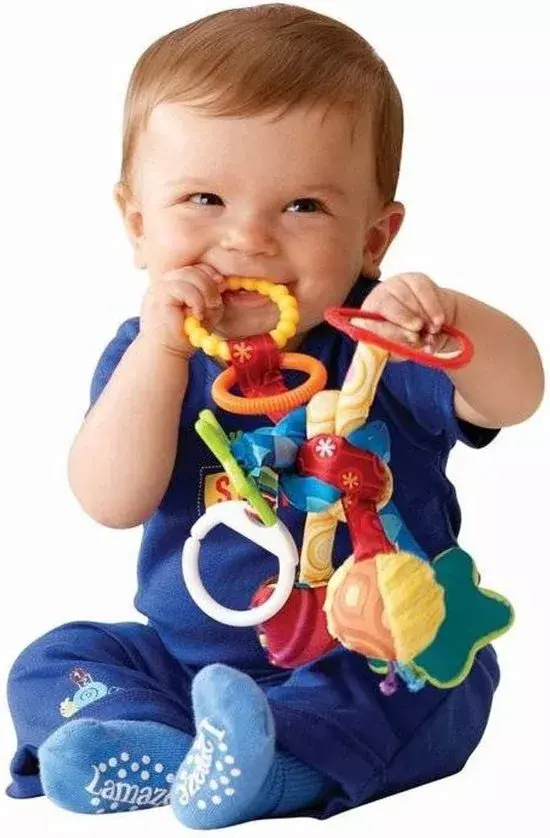 TOMY Lamaze Tug play knot plīša piekaramā rotaļlieta Photo 3