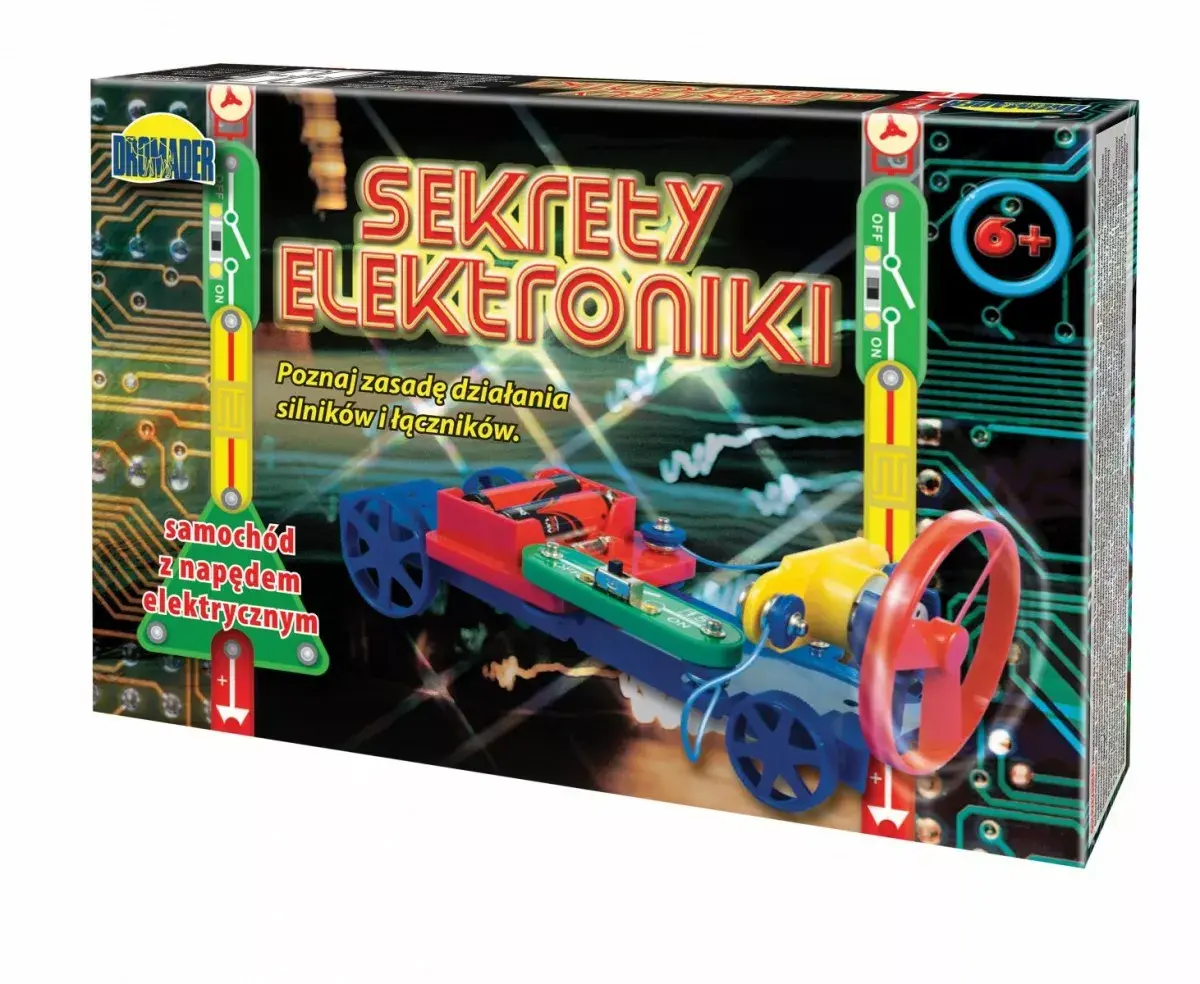 Izglītojoša elektroniskā rotaļlieta Dromader Sekrety Elektroniki