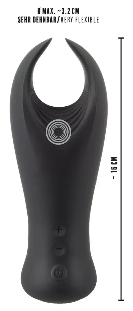 Мастурбатор Rebel Cock Vibrator — 16 см, 10 режимов Photo 12