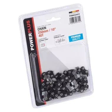 Chain saw chain POWERPLUS POWACG4412 25 cm 3/8" 1.3 mm Photo 2