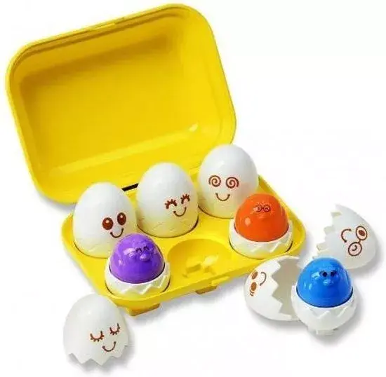 TOMY Tomy Toomies Hide & Squeak Eggs komplekts Photo 2
