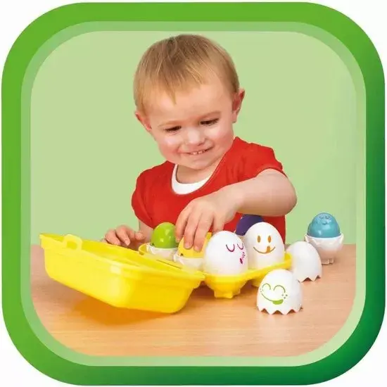 TOMY Tomy Toomies Hide & Squeak Eggs komplekts Photo 4