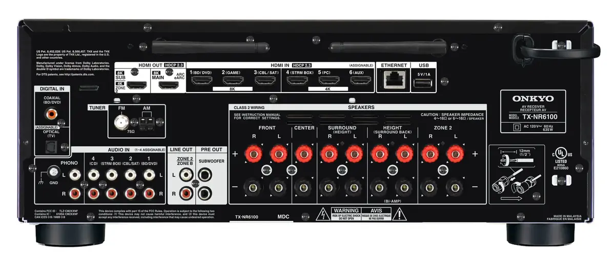 AV-ресивер Onkyo TX-NR6100 7.2 Photo 5