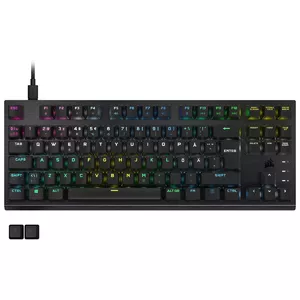 Corsair K60 PRO TKL клавиатура USB QWERTY Северные страны Черный