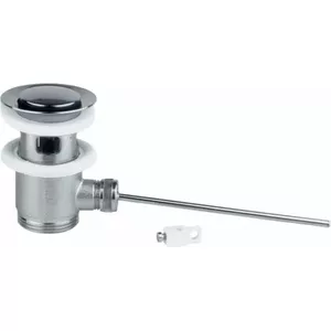 kfa² automatic bath drain with pull rod 5/4" small chrome (660-054-00)
