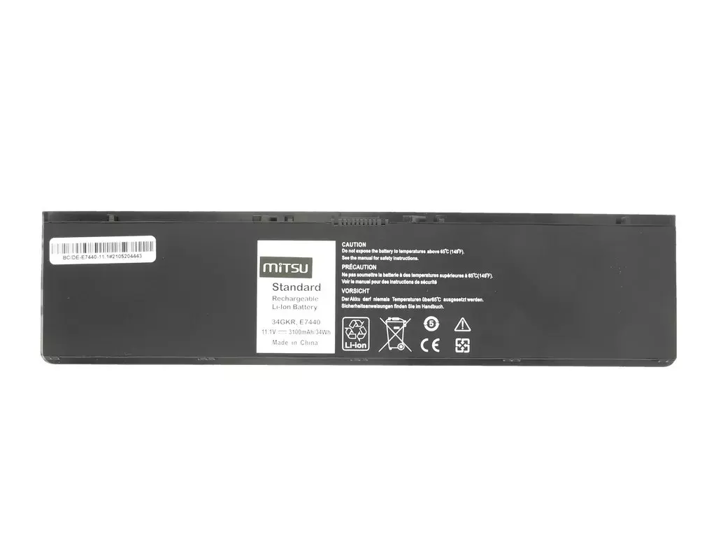 Mitsu akumulators Dell Latitude E7440 | 3100 mAh Photo 5