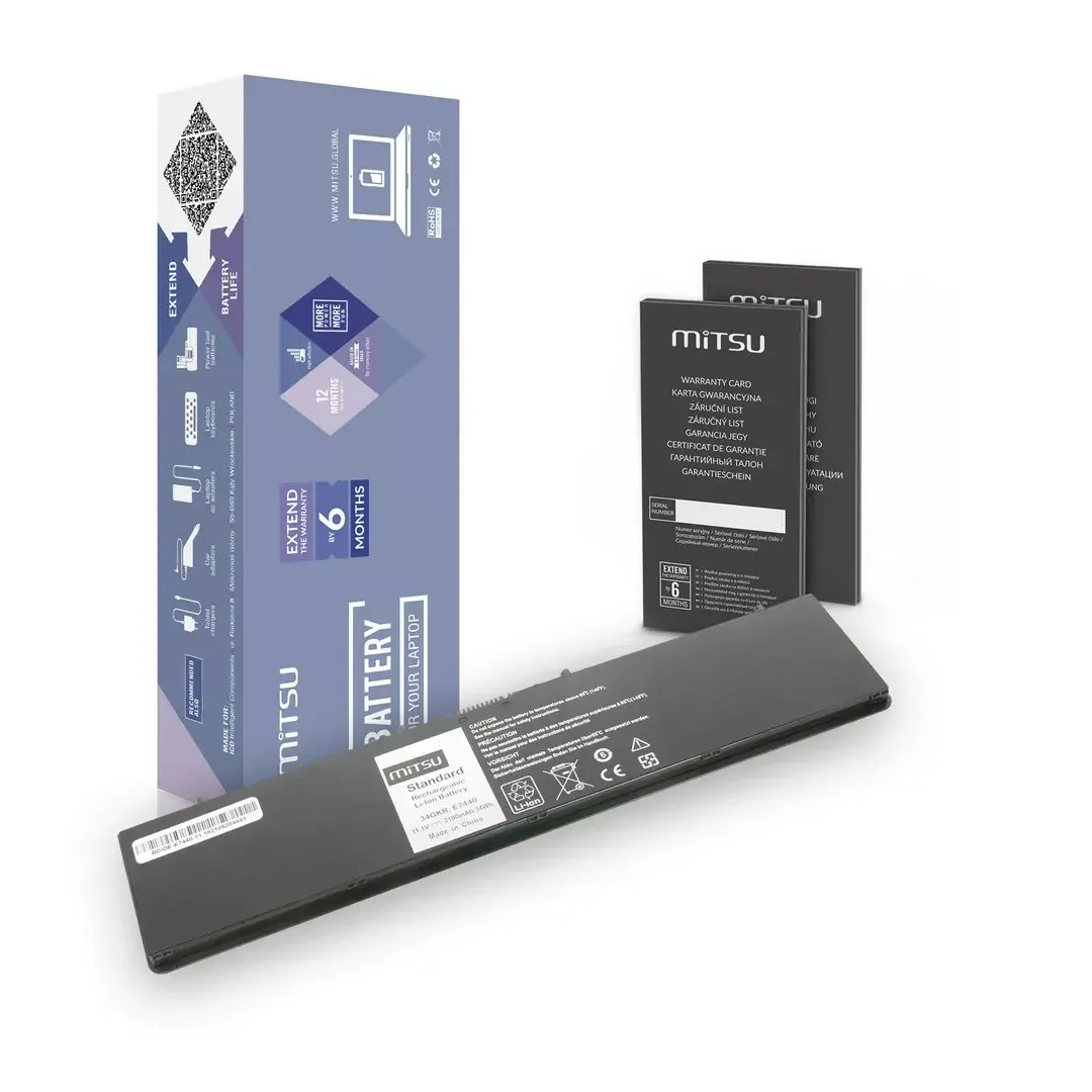 Mitsu akumulators Dell Latitude E7440 | 3100 mAh Photo 6