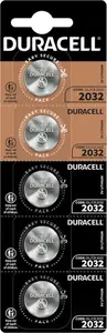 Coin cell battery Duracell CR2032 3V — lithium button cell for small electronics