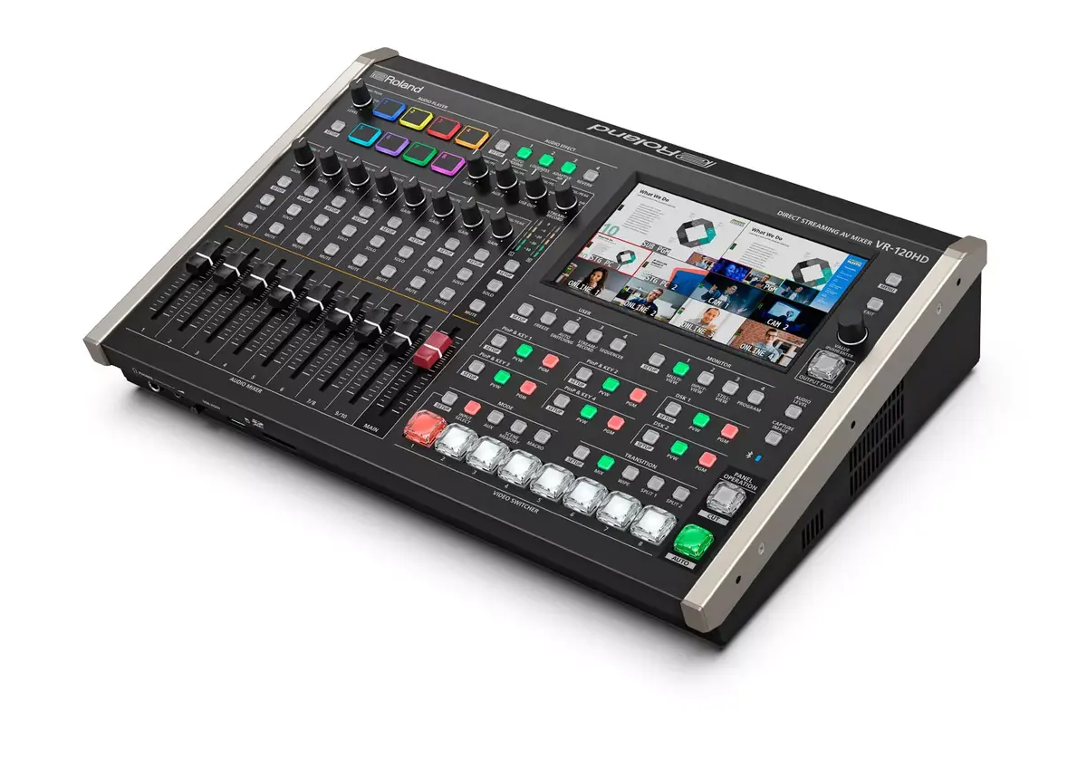 Аудиомикшер Roland VR-120HD Photo 3
