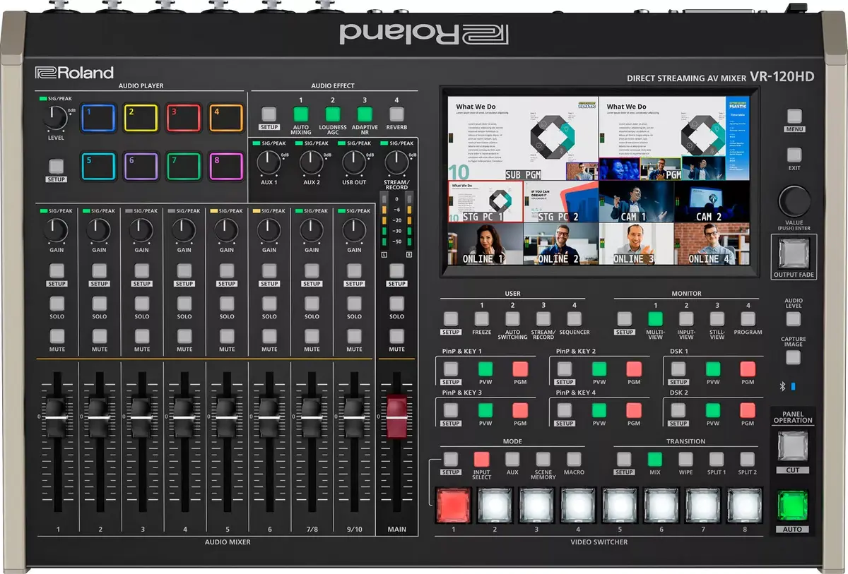 Аудиомикшер Roland VR-120HD Photo 5