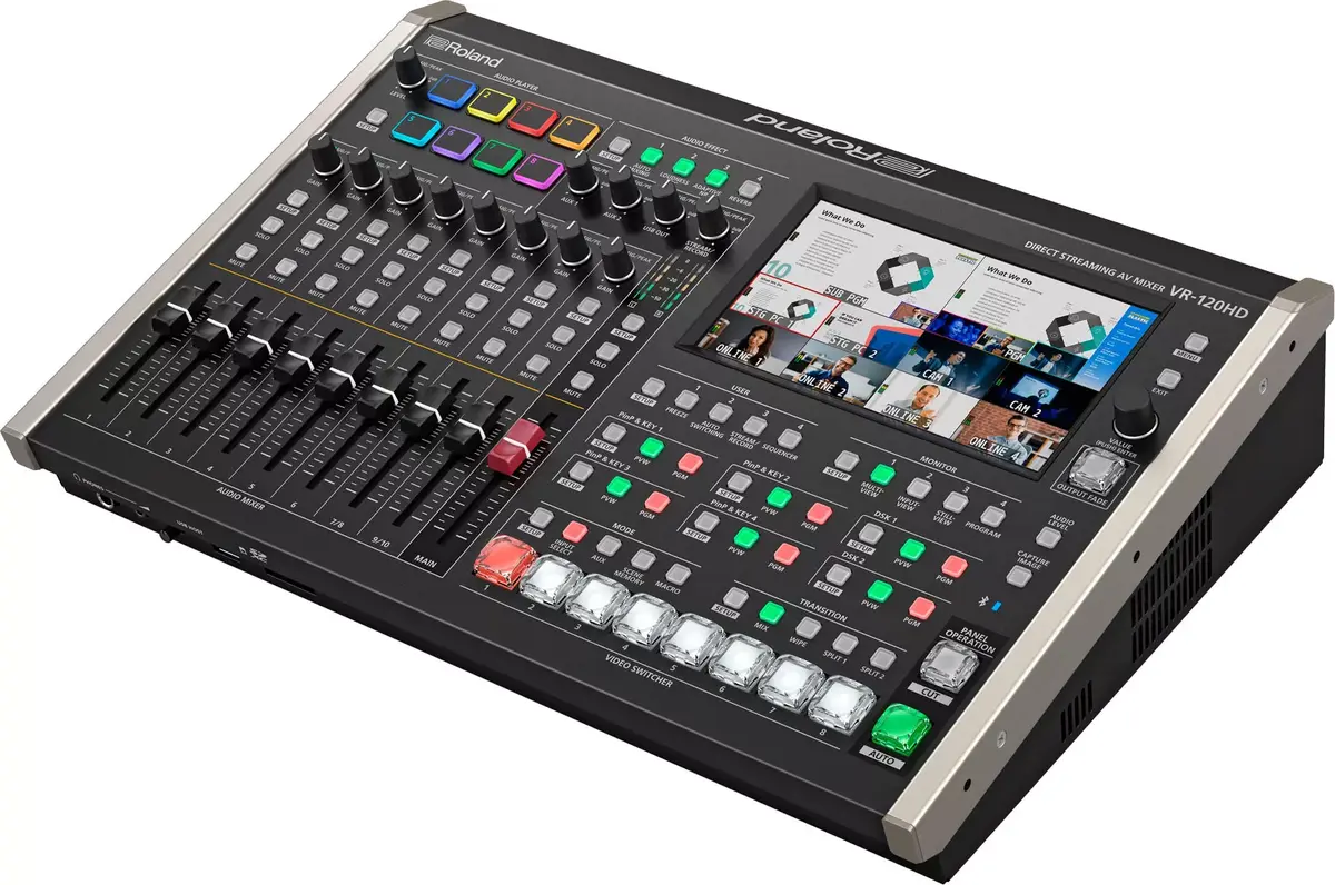 Аудиомикшер Roland VR-120HD Photo 9