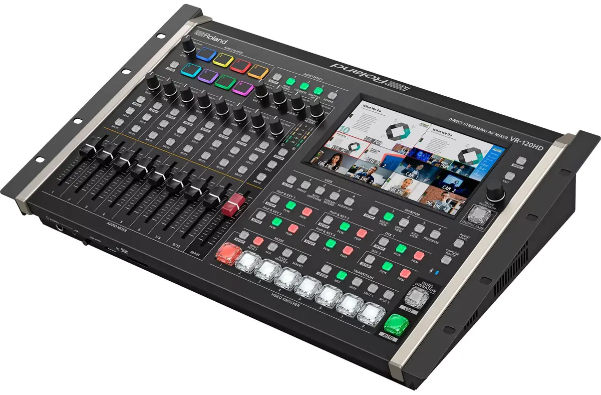 Аудиомикшер Roland VR-120HD Photo 14