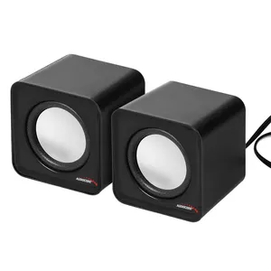 Audiocore AC870 B skaļrunis 2 joslu Melns, Pelēks Vadu 3 W